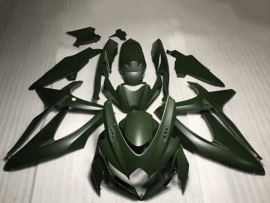 Billigste Suzuki GSXR 600 / GSXR 750 Motorrad Verkleidung 2008-2010 - Matt Grun