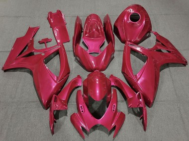 Billigste Suzuki GSXR 600 / GSXR 750 Motorrad Verkleidung 2011-2024 - Perl Rosa