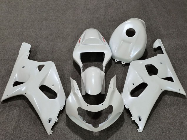 Billigste Suzuki GSXR 600 / GSXR 750 Motorrad Verkleidung 2001-2003 - Perl Weiss