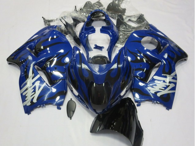 Billigste Suzuki GSXR 1300 Motorrad Verkleidung 1996-2007 - Dunkel Blau