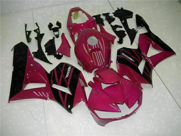 Billigste Honda CBR600RR Motorrad Verkleidung 2013-2023 - Lila Glanzendes Schwarz