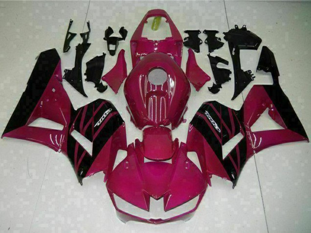 Billigste Honda CBR600RR Motorrad Verkleidung 2013-2023 - Lila Glanzendes Schwarz