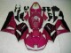 Billigste Honda CBR600RR Motorrad Verkleidung 2013-2023 - Lila Glanzendes Schwarz