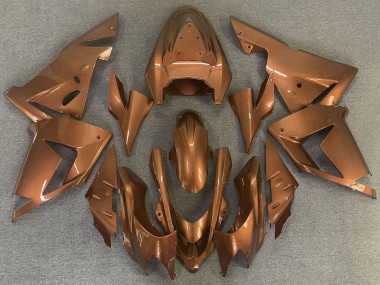 Billigste Kawasaki ZX10R Motorrad Verkleidung 2004-2005 - Glanzendes Orange