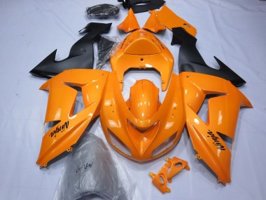 Billigste Kawasaki ZX10R Motorrad Verkleidung 2006-2007 - Orange