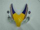 Billigste Honda CBR1000RR Motorrad Verkleidung 2004-2005 - Weiss Blau Gelb Rothmans