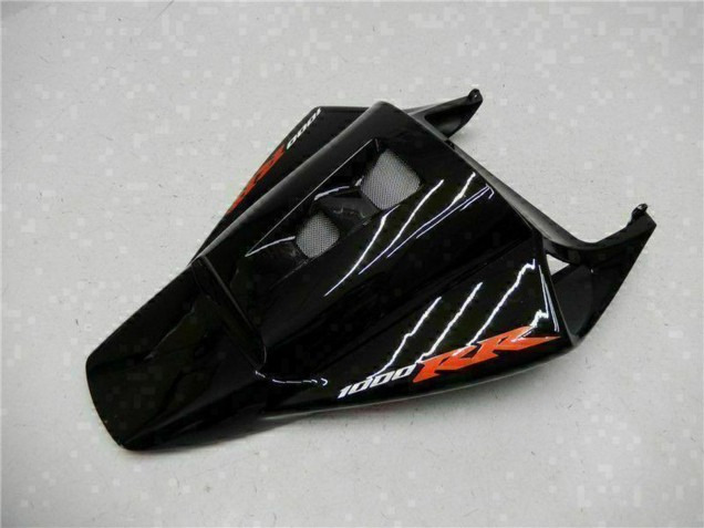 Billigste Honda CBR1000RR Motorrad Verkleidung 2004-2005 - Glanzendes Schwarz Rot Flamme