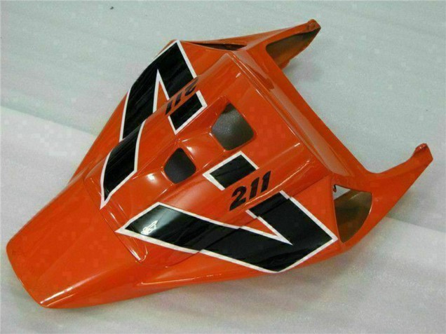 Billigste Honda CBR1000RR Motorrad Verkleidung 2004-2005 - Orange Glanzendes Schwarz