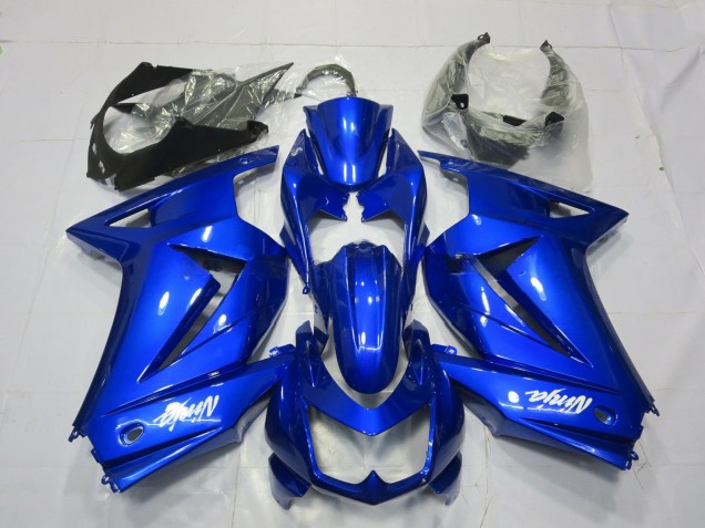 Billigste Kawasaki Ninja 250 Motorrad Verkleidung 2008-2012 - Blau Weiss Ninja