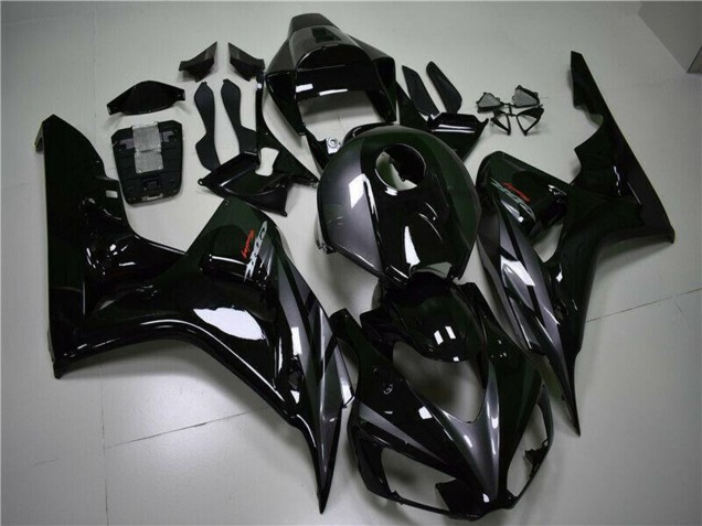 Billigste Honda CBR1000RR Motorrad Verkleidung 2004-2005 - Glanzendes Schwarz Grau
