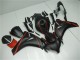 Billigste Honda CBR1000RR Motorrad Verkleidung 2008-2011 - Matt Schwarz Rot