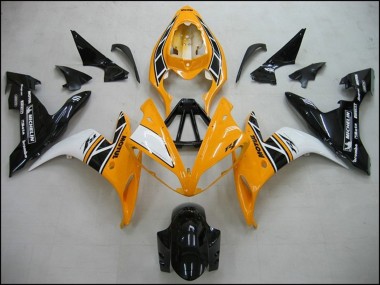 Billigste Yamaha R1 Motorrad Verkleidung 2004-2006 - Gelb Weiss Schwarz OEM Stil