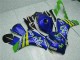 Billigste Honda CBR1000RR Motorrad Verkleidung 2008-2011 - Blau Gelb Grun MoviStar Castrol