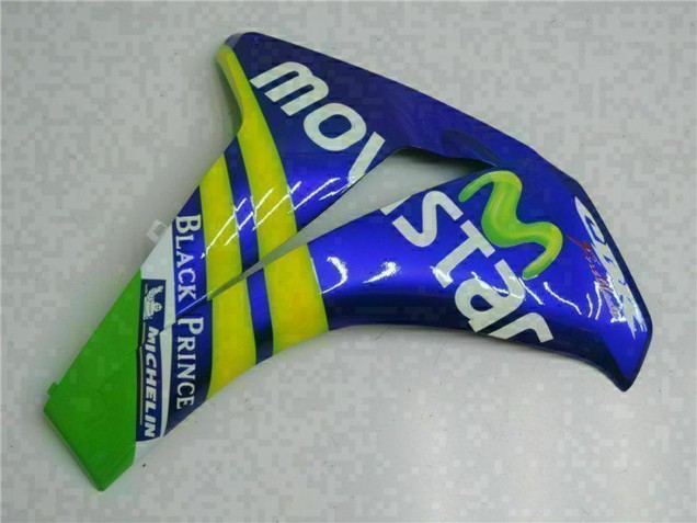 Billigste Honda CBR1000RR Motorrad Verkleidung 2008-2011 - Blau Gelb Grun MoviStar Castrol
