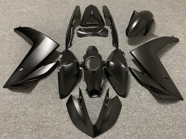 Billigste Yamaha R3 Motorrad Verkleidung 2015-2018 - Matt Schwarz