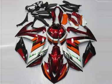 Billigste Yamaha R3 Motorrad Verkleidung 2015-2018 - Weiss Rot Orange Grun Schwarz