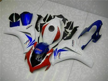 Billigste Honda CBR1000RR Motorrad Verkleidung 2008-2011 - Weiss Rot Blau HRC