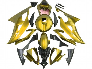 Billigste Yamaha R6 Motorrad Verkleidung 2008-2016 - Gelb
