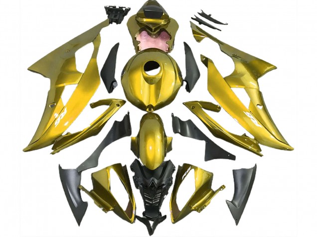 Billigste Yamaha R6 Motorrad Verkleidung 2008-2016 - Gelb