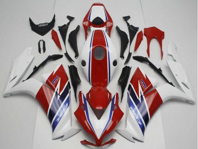 Billigste Honda CBR1000RR Motorrad Verkleidung 2012-2016 - Weiss Rot Blau