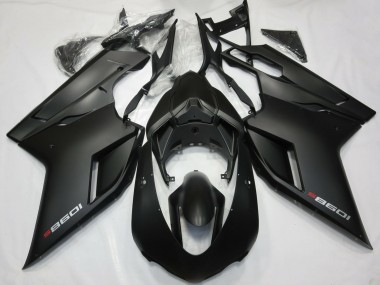 Billigste Ducati 1098 Motorrad Verkleidung 2007-2014 - Matt Schwarz