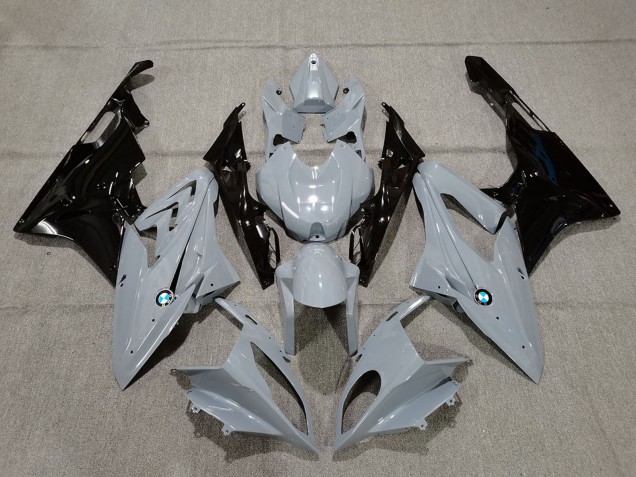 Billigste BMW S1000RR Motorrad Verkleidung 2015-2016 - Nardo Grau Glanzendes Schwarz