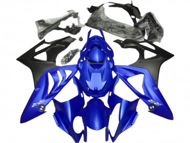 Billigste BMW S1000RR Motorrad Verkleidung 2009-2014 - Blau Matt Schwarz