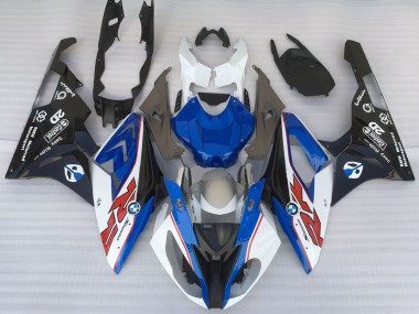 Billigste BMW S1000RR Motorrad Verkleidung 2015-2016 - Weiss Blau Matt Schwarz OEM Stil