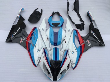 Billigste BMW S1000RR Motorrad Verkleidung 2009-2014 - Weiss Rot Hellblau Glanzendes Schwarz OEM Stil