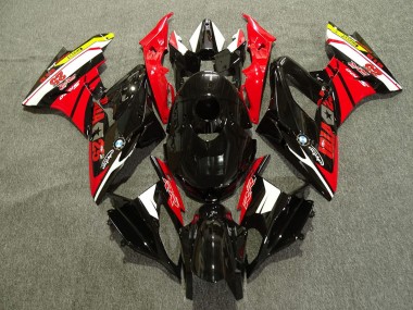 Billigste BMW S1000RR Motorrad Verkleidung 2015-2016 - Weiss Rot Gelb Glanzendes Schwarz