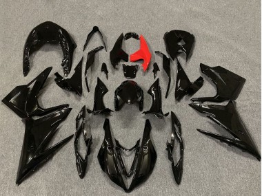 Billigste Triumph Daytona 675 Motorrad Verkleidung 2013-2016 - Glanzendes Schwarz