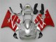 Billigste Honda CBR600 F4i Motorrad Verkleidungen Kit 2001-2003 - Silber Rot