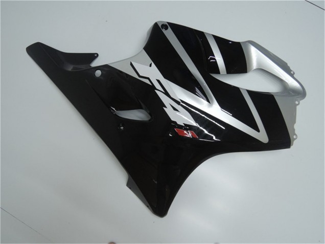 Billigste Honda CBR600 F4i Motorrad Verkleidung 2001-2003 - Silber Glanzendes Schwarz