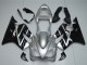 Billigste Honda CBR600 F4i Motorrad Verkleidung 2001-2003 - Silber Glanzendes Schwarz