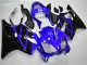 Billigste Honda CBR600 F4i Motorrad Verkleidung 2001-2003 - Blau Glanzendes Schwarz