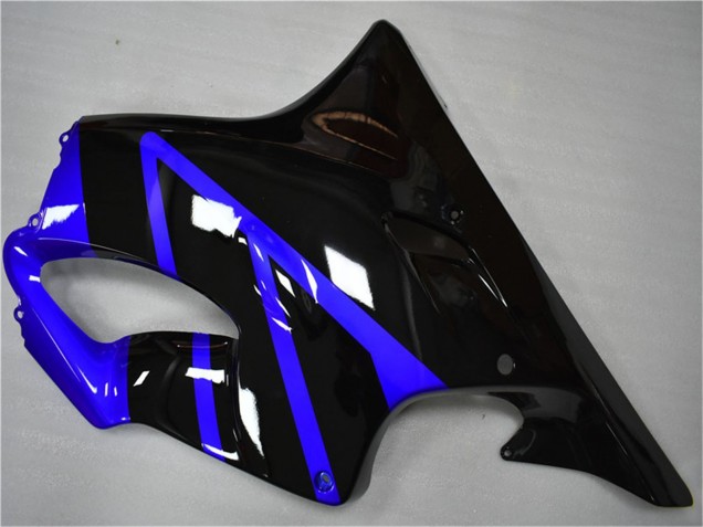 Billigste Honda CBR600 F4i Motorrad Verkleidung 2001-2003 - Blau Glanzendes Schwarz