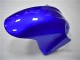 Billigste Honda CBR600 F4i Motorrad Verkleidung 2001-2003 - Blau Glanzendes Schwarz