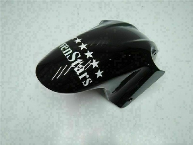 Billigste Honda CBR600 F4i Motorrad Verkleidung 2001-2003 - Glanzendes Schwarz Silber SevenStars