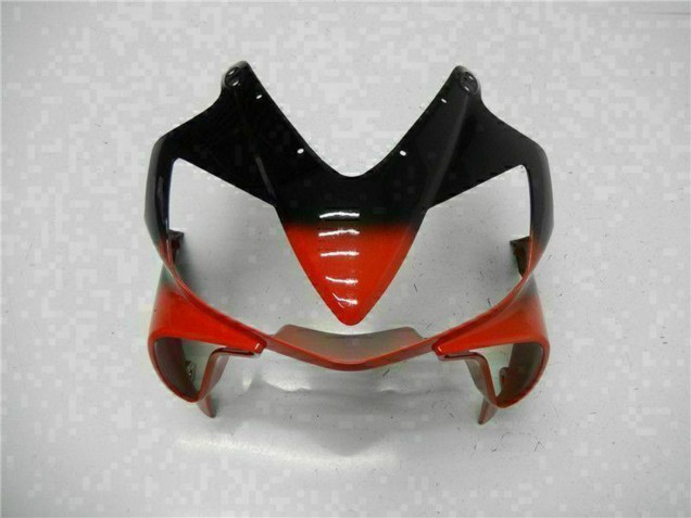 Billigste Honda CBR600 F4i Motorrad Verkleidung Kit 2001-2003 - Rot Glanzendes Schwarz