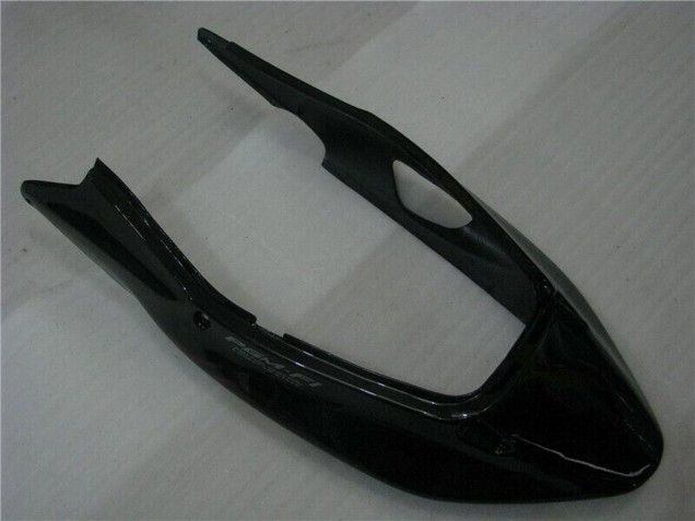 Billigste Honda CBR1100XX Blackbird Abs Motorrad Verkleidungen 1996-2007 - Glanzendes Schwarz Rot Flamme