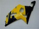 Billigste Suzuki GSXR 600/750 Motorrad Verkleidung 2001-2003 - Gelb Dunkel Blau Glanzendes Schwarz
