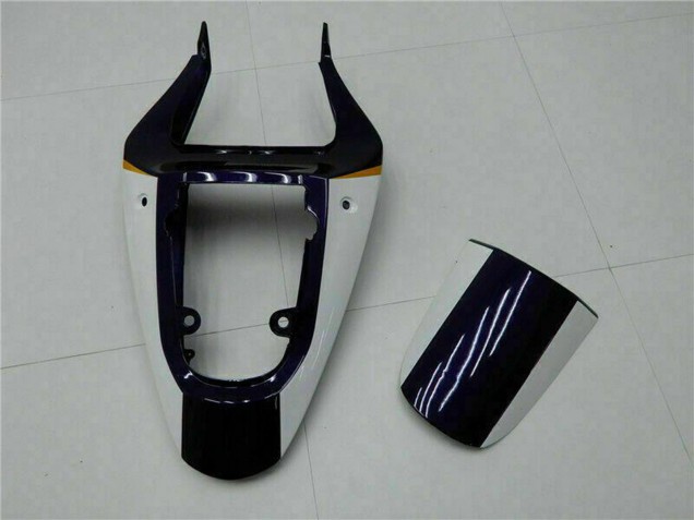 Billigste Suzuki GSXR 600/750 Motorrad Verkleidung 2001-2003 - Gelb Dunkel Blau Glanzendes Schwarz