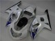 Billigste Suzuki GSXR 600/750 Motorrad Verkleidung 2001-2003 - Weiss Silber Blau Schwarz