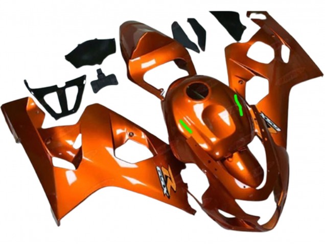 Billigste Suzuki GSXR 600/750 Motorrad Verkleidung 2004-2005 - Orange