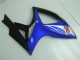 Billigste Suzuki GSXR 600/750 Motorrad Verkleidung 2006-2007 - Blau Weiss Glanzendes Schwarz Rot