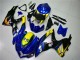 Billigste Suzuki GSXR 600/750 Motorrad Verkleidung 2008-2010 - Blau Gelb Hai