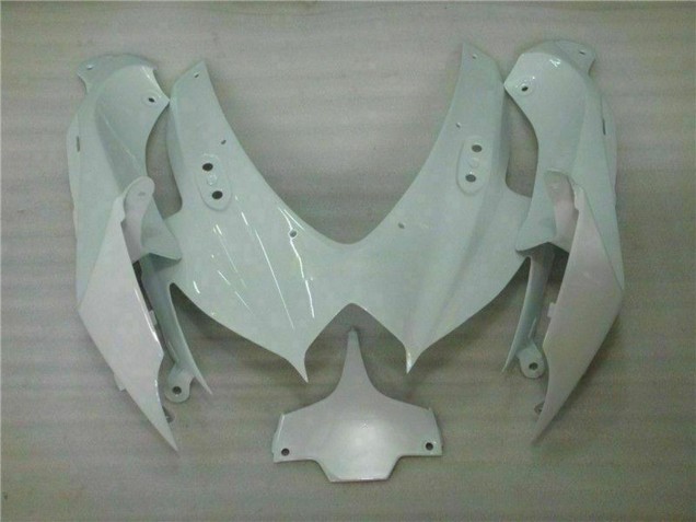 Billigste Suzuki GSXR 600/750 Motorrad Verkleidung 2008-2010 - Weiss