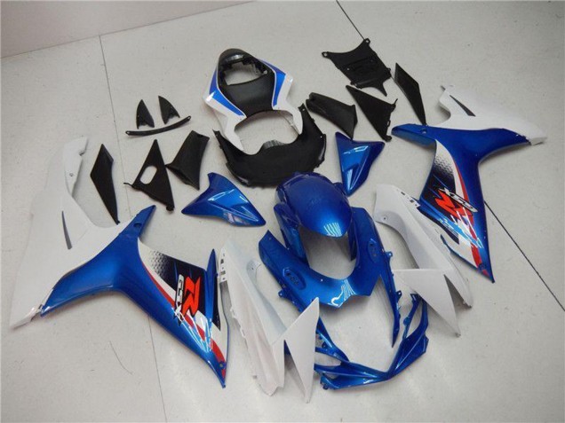 Billigste Suzuki GSXR 600/750 Motorrad Verkleidung 2011-2024 - Weiss Blau Schwarz Rot