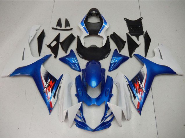 Billigste Suzuki GSXR 600/750 Motorrad Verkleidung 2011-2024 - Weiss Blau Schwarz Rot