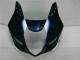 Billigste Suzuki GSXR 1000 Abs Motorrad Verkleidungen 2003-2004 - Weiss Blau Glanzendes Schwarz Rot